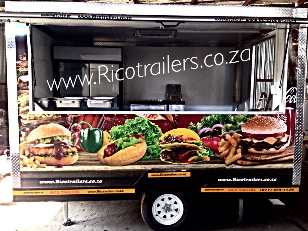 Mobile Catering Kiosk Trailer Rico Trailers South Africa
