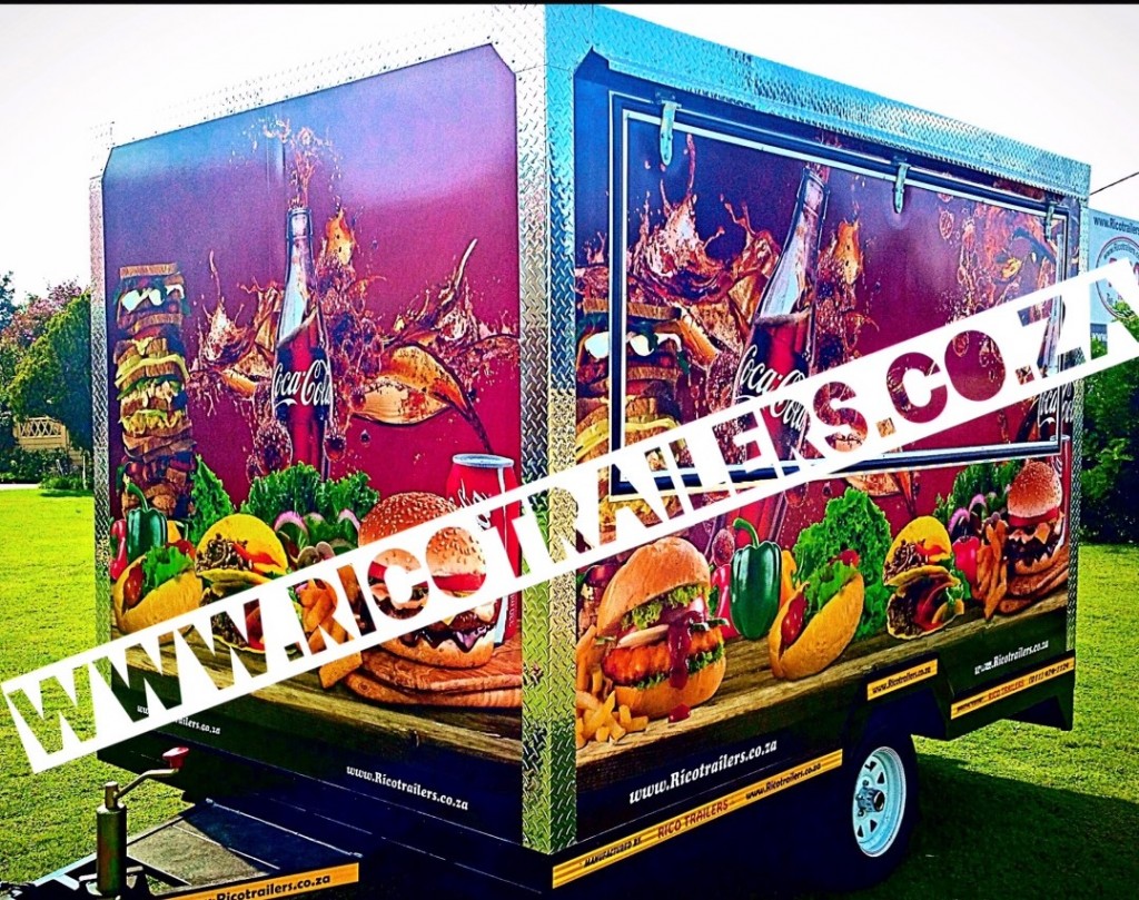 Rico Trailers SA - Mobile Kitchen Trailers - Elite Model - Branded