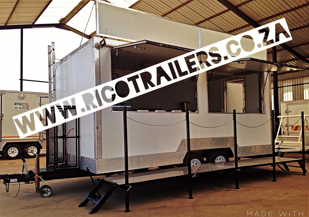 Rico Trailers SA - Mobile Kitchen Trailer - Double Deluxe Trailer 